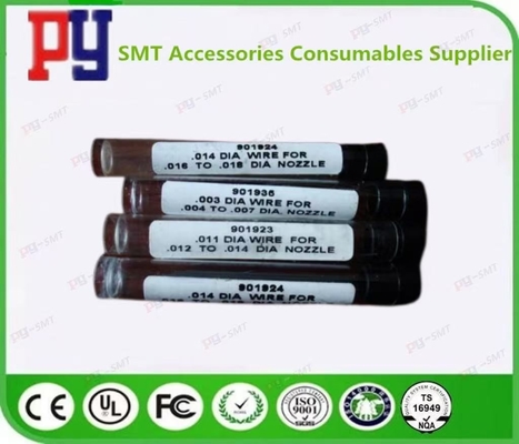 Asymtek 901923 11.0MIL 011 WIRE DIA untuk.012 TO.014 DIA NOZZLE SMT Mesin suku cadang
