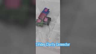 Konektor mini-DIN 4-pin untuk S-Video